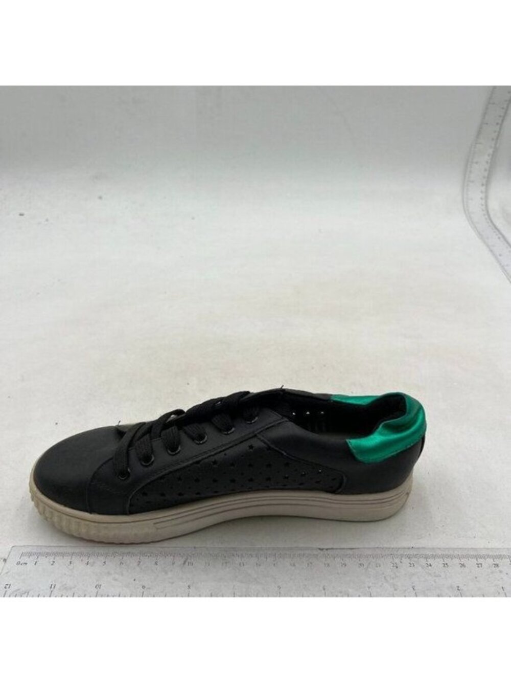 Woens Casual Oxfords Fashion Sneakers Soft Comfortable Lace-Up Dress Shoes Black
